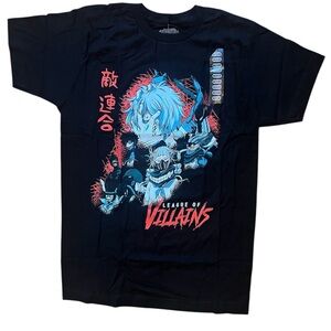My Hero Academia League of Villains T-Shirt Size M Official Funimation Anime Tee